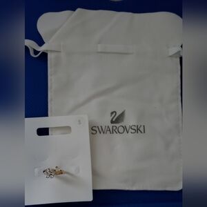 Swarovski Flower Ring Size S NWT